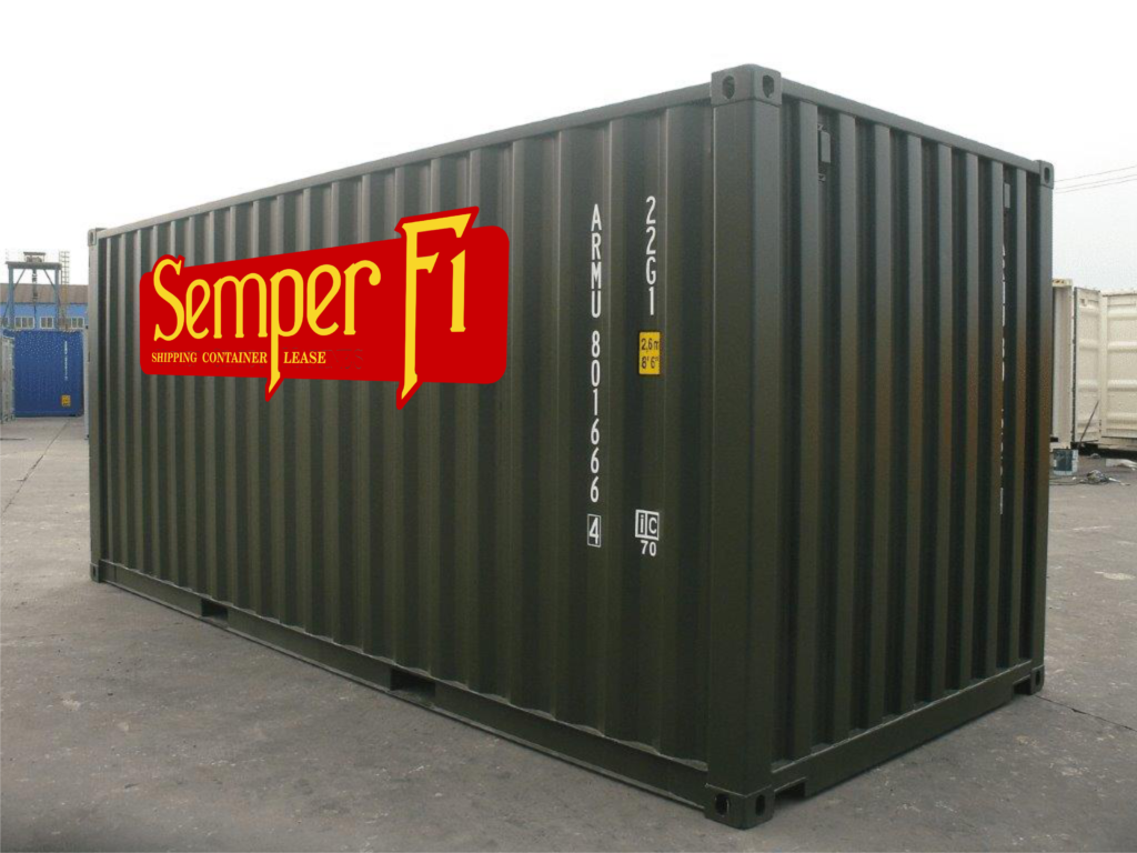 Branding on Shipping Containers - Semper Fi
